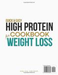 Quick & Easy High Protein Cookbook for Weight Loss: The Best Collection of Simple & Tasty Low Carb Recipes for Busy People to Slay Fat, Boost Energy & Curb Hunger + a 30-Day Fat-Burning Meal Plan