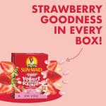 Sun-Maid Strawberry & Vanilla Yogurt Coated Raisins - (6 Pack) 1 oz Snack-Size Box - Yogurt Covered Dried Fruit for Lunches and Back to School Snacks