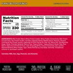 BSN Protein Bars - Protein Crisp Bar by Syntha-6, Whey Protein, 20g of Protein, Gluten Free, Low Sugar, Peanut Butter Crunch, 12 Count