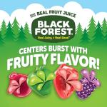 Black Forest, Juicy Burst, Fruit Flavored Snacks, Mixed Fruit Flavors, A Juicy Burst of Natural Flavors, Made with Real Fruit Juice, 0.8 oz 40 ct