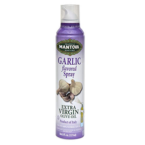 Garlic Flavored Extra Virgin Olive Oil Spray 8 oz