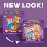 Chex Sweet & Salty Snack Variety Pack, Individually Wrapped Snack Bags, Party and Lunch Packs, Muddy Buddies Peanut Butter and Chocolate, Chex Mix Traditional, Cheddar, Honey Nut, 35 oz/20 Bags