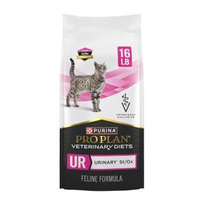 Pro Plan Veterinary Diets Purina UR Urinary St/Ox Feline Formula Dry Cat Food - 16 lb. Bag