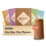 Ka’Chava All-In-One Nutrition Shake Blend, 5 Flavor Sample Pack, 5 Servings, 85+ Superfoods & Nutrients, Meal Replacement, Greens Plant-Based Superfood Powder Protein Drink, Digestive Enzymes & Probiotics, Vegan Dairy Gluten Free