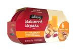 Sargento Balanced Breaks Natural Sharp Cheddar Cheese, Sea-Salted Cashews and Cherry Juice-Infused Dried Cranberries Snack Kit, 6-Pack