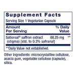 Life Extension Optimized Saffron, Saffron Extract, Saffron Supplement That Helps You Fight The urge to Snack, Non-GMO, Gluten-Free, Vegetarian, 60 Vegetarian Capsules