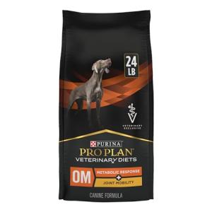 Purina Pro Plan Veterinary Diets OM Metabolic Response Plus Joint Mobility Dry Dog Food - 24 lb. Bag