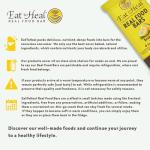 EatToHeal Lemon Real Food Bar - Organic Vegan Healthy Gluten Free Protein Bars - Low Sugar Meal Replacement Bar, Non GMO, Never Baked, Plant Based - Crafted to Enjoy, Not Sit on Shelves