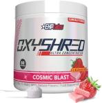 EHP Labs OxyShred Pre Workout Powder - Preworkout Powder with L Glutamine & Acetyl L Carnitine, Energy Boost Drink - Cosmic Blast, 60 Servings