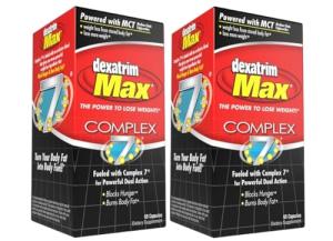 ILIOS Dexatrim Max Complex-7 | Diet Pills to Lose Weight - 7 Powerful Ingredients to Reduce Hunger & Body Fat, Fat Burner Supplements, Weight Loss Pills for Men & Women, 2 Packs w/ 60 Capsules Each