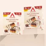 Atkins High Protein Bars, Brownie Delight Flavor, 15g of Protein, 4g Net Carbs, 4 Count
