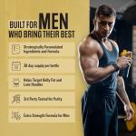 Male Performance Burner | GLP-1 Pathway Support + Fat Burner for Men | Helps Lose Weight, Maintain Muscle, Boost Energy | 3rd Party Tested Formula | 60 Unisex Weight Loss Pills All Adults