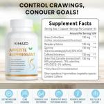 KIMAZO New-Appetite Suppressant Weight Loss Pills for Women - Belly Fat Burner for Women | Metabolism Booster and Carb Blocker, Burn Fat 24/7-3rd Party Tested Weight Loss Diet Pills - 60 Capsules