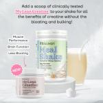 Fit & Lean Meal Shake, Fat Burning Meal Replacement, Protein, Fiber, Probiotics, Vanilla, 1lb, 10 Servings Per Container