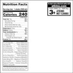 Atkins Vanilla Cream Meal Size Protein Shake, 23g Protein, Low Glycemic, 3g Carb, 1g Sugar, Keto Friendly