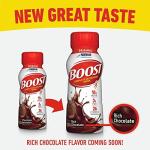 BOOST Original Ready to Drink Nutritional Drinks, Rich Chocolate, 8 Fl Oz Bottles (Pack of 24)