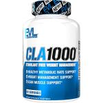 Evlution Conjugated Linoleic Acid CLA Pills - CLA 1000mg Diet Pills to Support Weight Loss Fat Burning Lean Muscle and Faster Metabolism - Stimulant-Free Safflower Based Fat Loss Support - 90