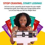 UnCrave Gum Infused with 100% Pure Saffron Extract – Control Cravings - Improve Mood - Vision Health – Crisp Mint (14 Pieces)