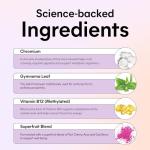 Lemme Curb Cravings Soft Chews - Manage Appetite, Support Metabolism & Lean Body w/Clinically Studied Chromium, Gymnema & B12 for Healthy Weight Management, Mixed Berry