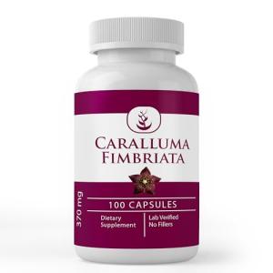PURE ORIGINAL INGREDIENTS Caralluma Fimbriata, (100 Capsules) Always Pure, No Additives Or Fillers, Lab Verified