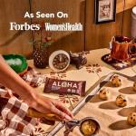 Aloha Organic Plant Based Protein Bars Chocolate Chip Cookie Dough, 1.98 Oz,(Pack of 12)