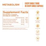 Habit Metabolism Supplement (60 Capsules) - Supports Digestive Health & Metabolism, Vitamin B12, Selenium, Chromium, Apple Cider Vinegar, Vegan, Non-GMO (1 Pack)