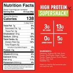 The Only Bean Crunchy Roasted Edamame Snack (Sriracha), High Protein Snacks (13g) Healthy Protein Chips, Keto Friendly Food (2g Net), Plant-Based Vegan Snacks, Office Snacks, Spicy Snack, 4oz (3 Pack)