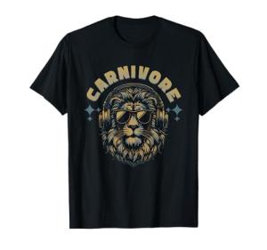 Carnivore: Zero Carb Lion Diet Lifestyle T-Shirt