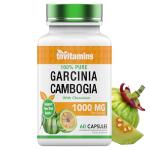 tnvitamins Garcinia Cambogia Extract Capsules (1000 MG x 60 Pills) with Chromium | Weight Loss Pills for Women & Men* | Appetite Suppressant for Weight Loss
