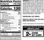 Atkins Endulge Caramel Nut Chew Bar, Nut Bar, Low Sugar Treat, High in Fiber, 10 Count