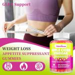Appetite Suppressant Supplement| Supports GLP-1 Function| Apple Cider Vinegar Gummies with Green Tea Extract, Probiotic for Fat Burner, Detox Cleanse, Metabolism, Energy & Digestive Health,120 Gummies