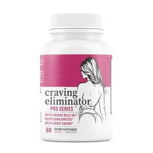 Craving Eliminator PRO Series - Supports GLP-1 Pathway Function, Weight Loss Pills for Women & Fat Burner + Appetite Suppressant | 3rd Party Tested Supplement - 60 Capsules to Lose Weight