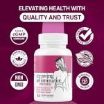 Craving Eliminator PRO Series - Supports GLP-1 Pathway Function, Weight Loss Pills for Women & Fat Burner + Appetite Suppressant | 3rd Party Tested Supplement - 60 Capsules to Lose Weight