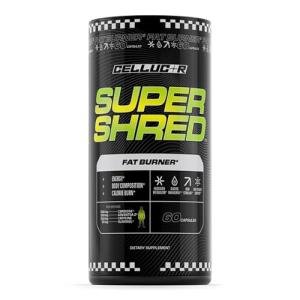 Cellucor Super Shred™ Fat Burner | Thermogenic Power & High Stimulant Energy | 60 Capsules