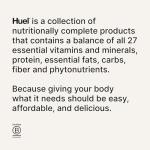 Huel Ready-to-Drink | Vanilla Meal Replacement Drink | High Protein Drink | Nutritionally Complete, Low Sugar, High Fiber, Plant Based, Vegan, Healthy | 20g Protein Per Bottle, 16.9 Fl Oz (12 Pack)