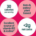 Gimme Seaweed Organic Premium Roasted Seaweed Snacks, Korean BBQ, 6 Count, Keto, Vegan, Gluten-Free, Great Source of Omega3s and Iodine, Healthy On-The-Go Snack for Kids and Adults