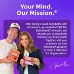 MOSH Variety Pack Keto Protein Bars, High Fiber, Low Carb, Gluten Free, High Protein, Brain Healthy Snack with Ashwagandha, Lion's Mane, 6 Count