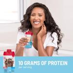 SlimFast Meal Replacement Shake, Original Creamy Milk Chocolate, No Added Sugar, Meal Replacement Shakes, 10g Ready to Drink Protein, 5g Fiber, 25 Vitamins and Minerals, 11 Fl. Oz, 12 Count