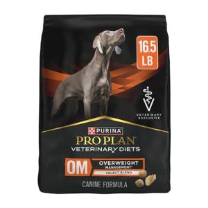 Pro Plan Veterinary Diets Purina OM Select Blend Overweight Management with Chicken Canine Formula Dry Dog Food - 16.5 lb. Bag