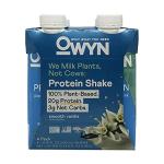 OWYN 100% Vegan Plant-Based Protein Shakes | Smooth Vanilla, 11.15 Fl Oz (Pack of 4) | Dairy-Free, Gluten-Free, Soy-Free, Tree Nut-Free, Egg-Free, Allergy-Free, Vegetarian