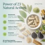 Colon Cleanse + GLP-1 Support Supplement for Weight Loss & Energy - Appetite Suppressant and Fat Burner w Berberine, Yerba Mate, Psyllium Husk, Senna Leaf, Lemon, Black Garlic, Digestive Broom & Flush