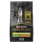 Purina Pro Plan Small Breed Weight Management Dry Dog Food, Shredded Blend Chicken and Rice Formula - 6 lb. Bag