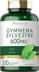 Carlyle Gymnema Sylvestre Capsules | 600mg | 200 Count | Non-GMO and Gluten Free Supplement