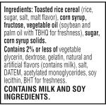 Rice Krispies Treats Marshmallow Snack Bars, Kids Snacks, Lunch Snacks, Original, 12.4oz Box (16 Bars)