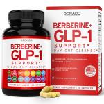 GLP-1 Supplement 14 in 1 Formula (GLP1 Supplement with Berberine, ACV, Chromium, Ceylon Cinnamon, Turmeric & More) Support Gut Health & Metabolism - Third Party Tested, Vegan Safe & USA Made