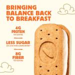 Olyra Organic Sandwich Breakfast Biscuits - Best Sellers Variety - Snacks for Adults and Kids - Office Snack - Low Sugar - Vegan Cookies (Pack of 24, Vanilla - Dark Chocolate)