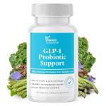 GLP-1 Probiotic Support Appetite Suppressant – Akkermansia muciniphila & Bifidobacterium infantis – Inulin Prebiotic Fiber – Gut Cleanse, Craving & Weight-Loss Support – 30 Caps