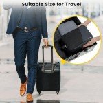 Vorspack Large Travel Toiletry Bag - Water Resistant Toiletry Bag for Men Dopp Kit for Bathroom Toiletries Accessories Gifts - Black