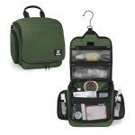 Goloni 10-Compartment Hanging Travel Toiletry Bag for Men & Women - Large Makeup & Toiletries Organizer with Smooth Zippers,XXL Swivel Metal Hook - Perfect for Travel, Camping, and Daily Use