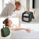 Goloni 10-Compartment Hanging Travel Toiletry Bag for Men & Women - Large Makeup & Toiletries Organizer with Smooth Zippers,XXL Swivel Metal Hook - Perfect for Travel, Camping, and Daily Use